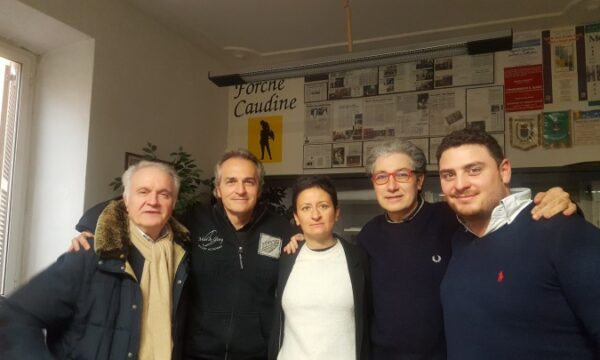 Marta Bonafoni, consigliera regionale del Lazio, nella sede di “Forche Caudine”