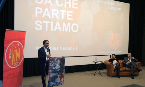 L’intervento del molisano Nicola Palombo all’assemblea nazionale di “èViva”