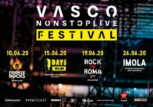 Vasco Rossi, a Roma uno dei quattro concerti del 2020
