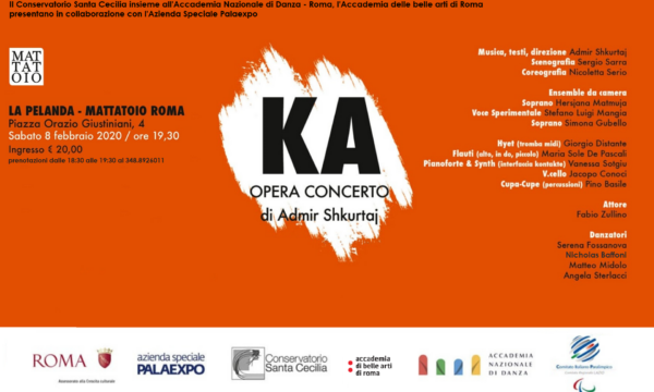 Roma, La Pelanda: “Ka-Opera concerto” sabato 8 febbraio
