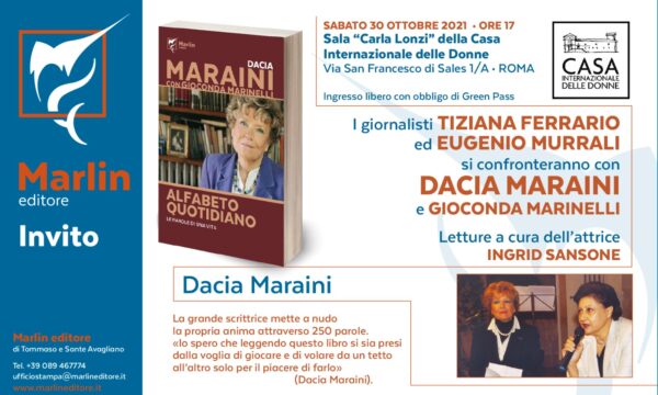 L’Alfabeto quotidiano di Dacia Maraini e Gioconda Marinelli