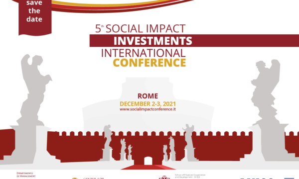 Roma, incontro sulla finanza sostenibile