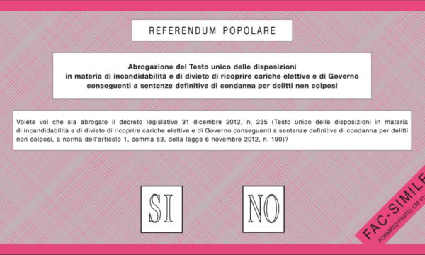 I 5 referendum sulla giustizia: ragioni del Sì e del No